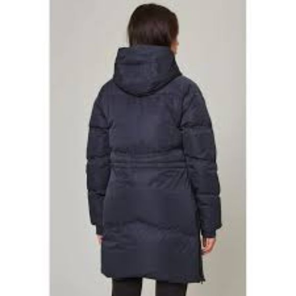 NWT Mondetta Outdoor Project Women's Mid-length Puffer Jacket in Navy - Size S - Picture 3 of 7